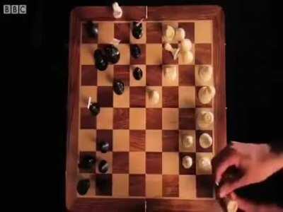 The chess Connor was naturally good at