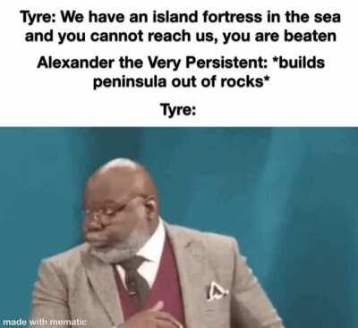 Alexander the Incredibly Stubborn strikes again