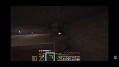 Perfectly cut Minecraft