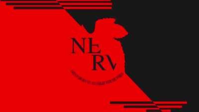 I animated the NERV wallpaper I made a few days ago.