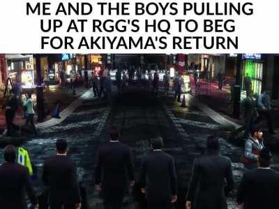 Please bring him back for the next game, RGG