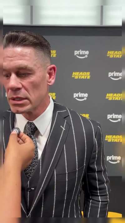 John Cena makes a reporter feel genuinely seen