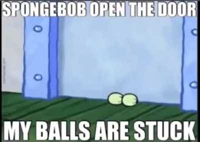 aw hell naew, I kno sports bar aint leaving scimitar's balls like that