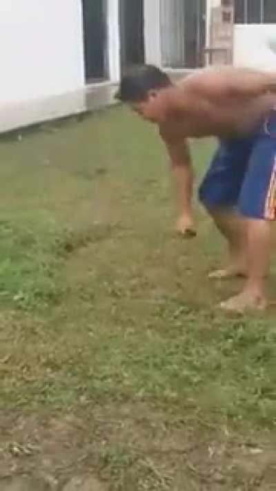 This dude is a machine