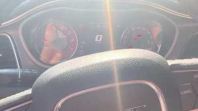 2015 challenger hellcat. Moderately built and cat delete. I was told I was part of the awful sounding exhaust club because of the delete. 