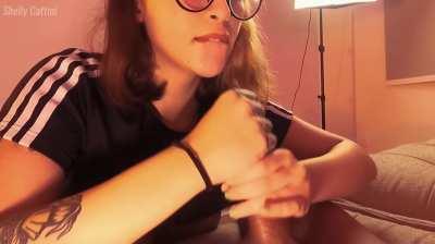 mu hubby enjoys this bbc more than me! incluinding the taste of him! We always wanted to see how much my pussy can take, and everything inside it was my limit until now