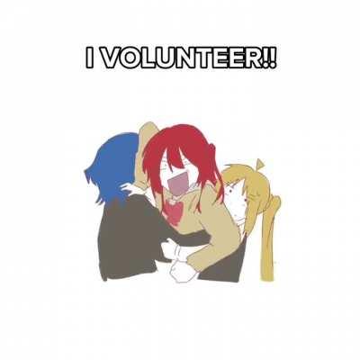 Who’s gonna kiss the pink haired girl?