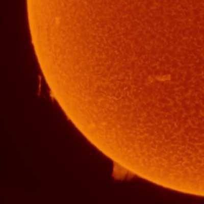 2 hour 30 minute solar timelapse - 06.10.2022