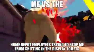 LET ME POOP IN PEACE!!!!😡😡😡😡