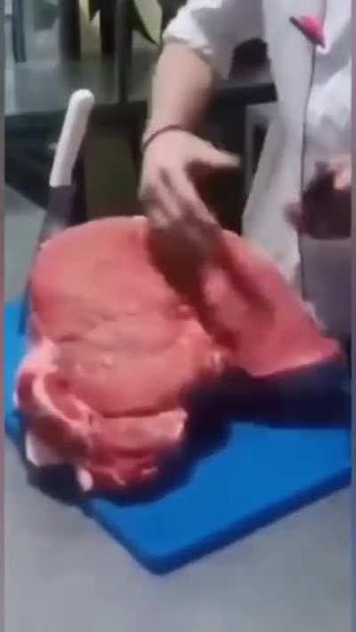 Always slap your meat.