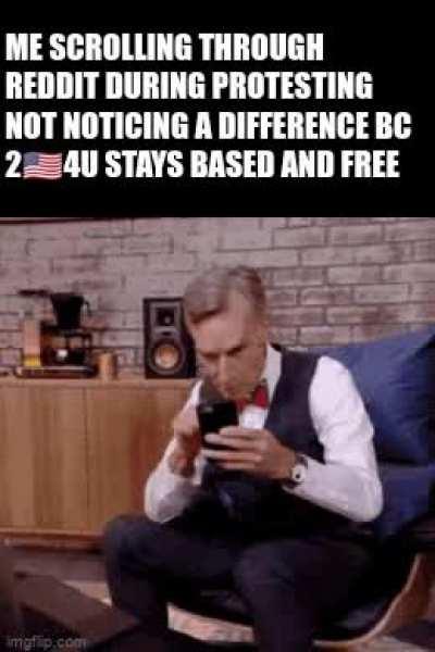 Land of the free home of the based