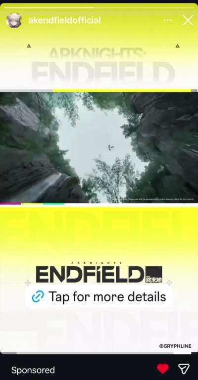 Beautiful Endfield Ad