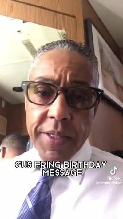 Gus sings Happy Birthday to Heisenberg