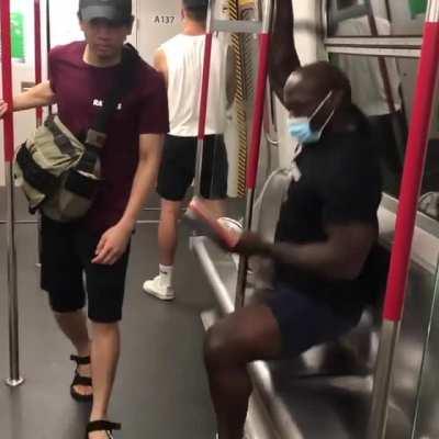 Dont sit near me if you’re not wearing a mask.