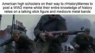 Average r/historymemes poster