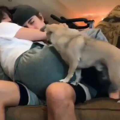 just the three of us