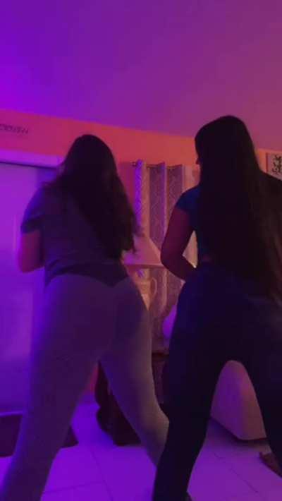 Just look how tight my yoga pants are hugging my ass