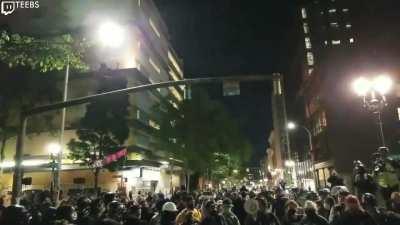 This video has the full Nazi quote, after man wearing blue lives patch was murdered - 