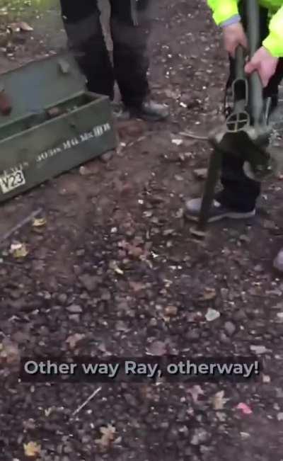 Average NCD user comes into contact with actual weaponry for the first time