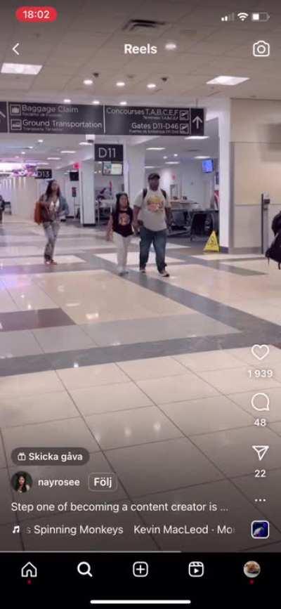 She isn’t even staring?