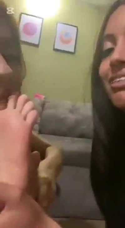 nothing hotter than licking each other's feet