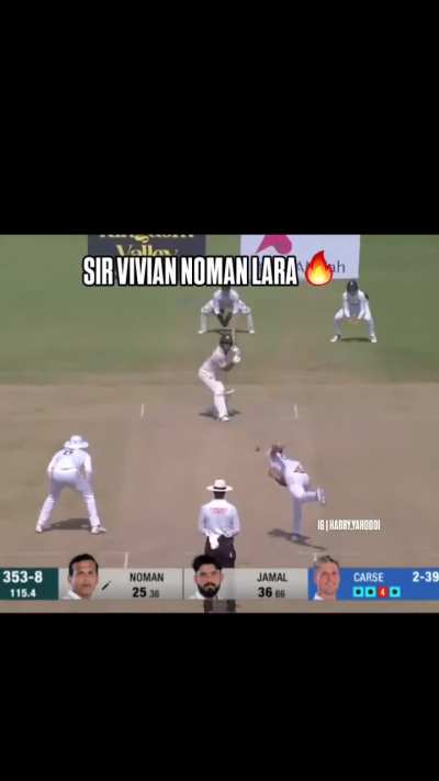 Sir Noman giving competition to Sir Siraj