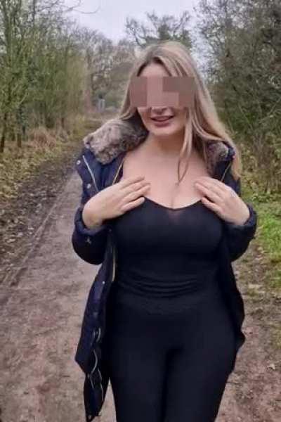 Got a little bored during our walk