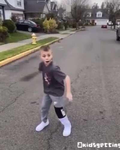 Let's just say that didn't go the way he wanted it to