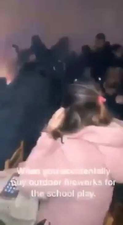 Now this is abrupt chaos right here.