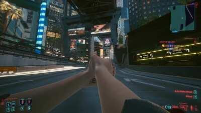 Masturbate furiously in Cyberpunk 2077