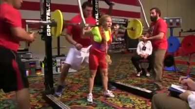 70 Year Old Woman That Lifts More Than You!