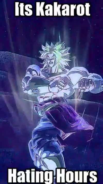 Everybody Gangsta till Broly does a backflip
