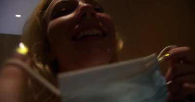 Bitch Double Teamed In Public Restroom of Shopping Mall