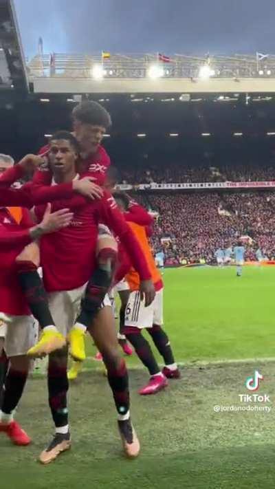 This angle of Rashford goal.