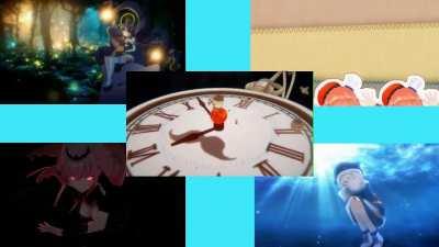 All of Myth has now debuted in Holo no Graffiti! 🐙🐔💀🔱🔎