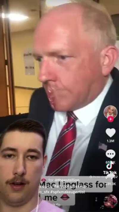 Ummm, impressive makeup?