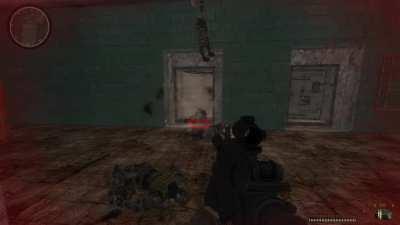 Leave it to the Monolith to destroy an innocent door...