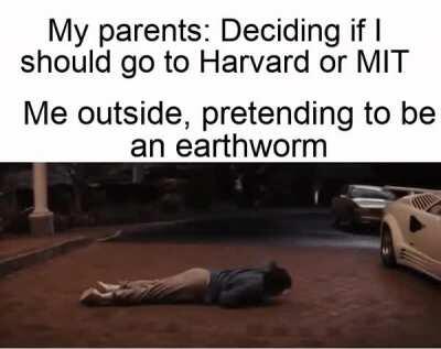 Professional earthworm