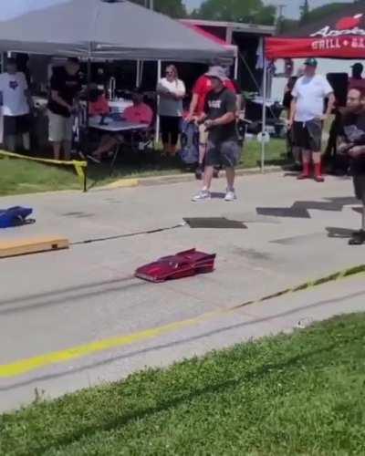 This RC car is hiding something