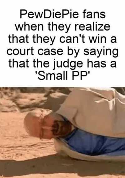 small pp what do you mean i lost?
