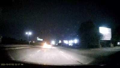 [OC]Pulling out of a bar at 2:30 am across 2 lanes and indecisive about the uturn