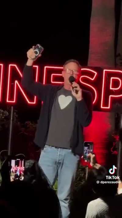 Matthew Lillard at Scream screening: “Fuck ICE! In this time, in this city, we need to lead with love. Do not forget that shit in this moment. Not to be political, but to be political as shit. Second of all, vote, Prop 50… And if you don’t like that, I’m 