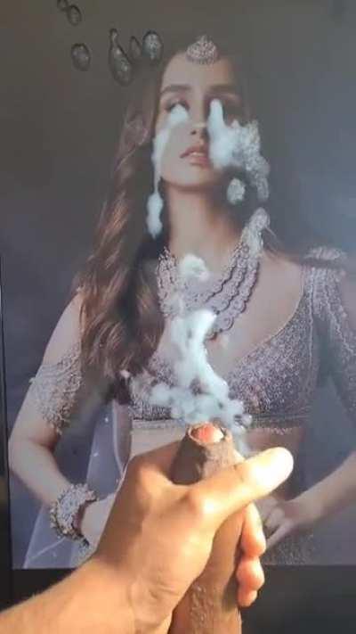 Shraddha Kapoor hot Cum tribute 🥵💦💦