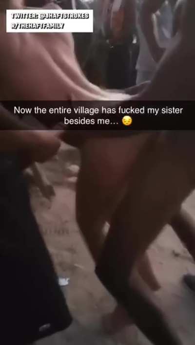 Poor brother is the only one in town who hasn't fucked his sister