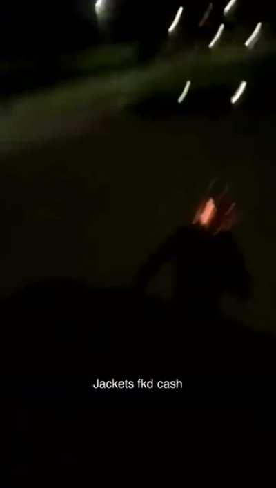 Lighting up fireworks next to your car, WCGW?