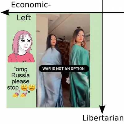 LibLeft on the way to stop WW3 by twerking on Instagram reels 💅