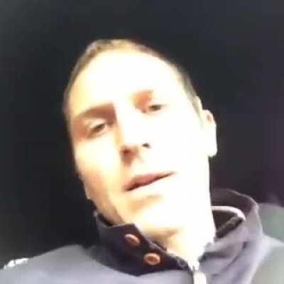 This guy told us how to maintain a relationship in theory, and demonstrated how to be single again in practice