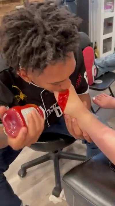 Some ketchup with your little smokies?