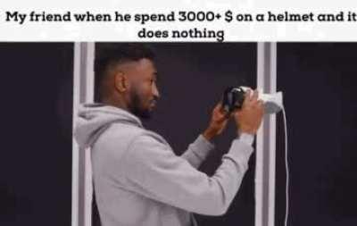 Apple helmet 🤓👓