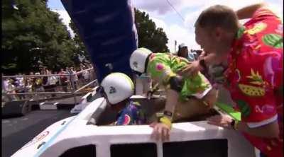 Going WAY too fast at the Red Bull Soapbox